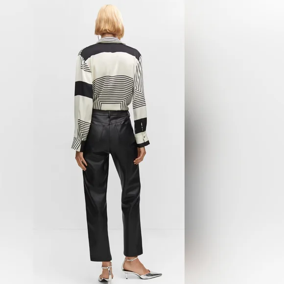 🔥Last 2🔥MANGO Faux leather pants - Picture 7 of 13